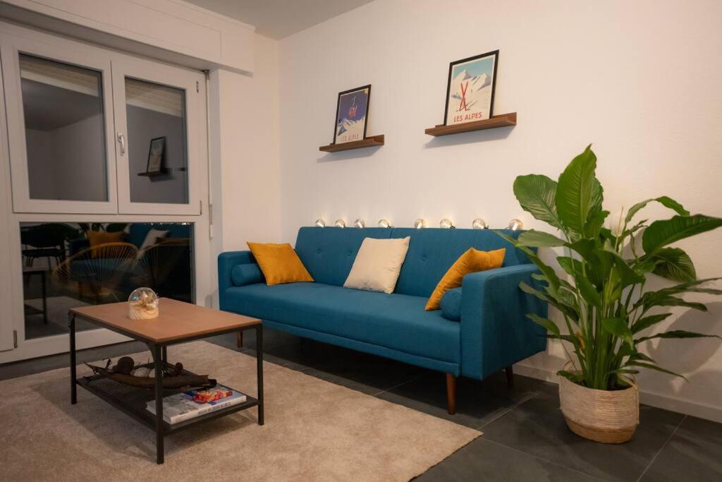 Appartement Spacieux Au Centre De La Gruyere Broc Buitenkant foto